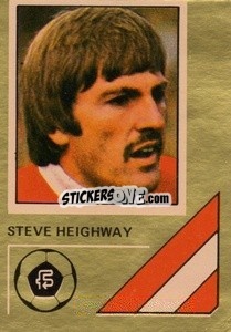 Sticker Steve Heighway - Soccer Stars 1978-1979 Golden Collection
 - FKS