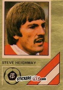Cromo Steve Heighway - Soccer Stars 1978-1979 Golden Collection
 n. 161 - FKS