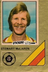 Sticker Stewart McLaren - Soccer Stars 1978-1979 Golden Collection
 - FKS
