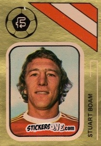 Sticker Stuart Boam - Soccer Stars 1978-1979 Golden Collection
 n. 201 - FKS
