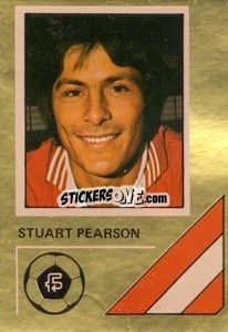 Cromo Stuart Pearson - Soccer Stars 1978-1979 Golden Collection
 - FKS