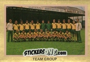 Sticker Team Photo - Soccer Stars 1978-1979 Golden Collection
 - FKS