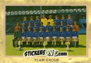 Figurina Team Photo - Soccer Stars 1978-1979 Golden Collection
 - FKS