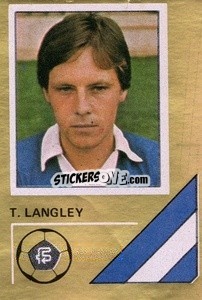 Sticker Tommy Langley - Soccer Stars 1978-1979 Golden Collection
 - FKS