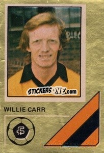 Sticker Willie Carr - Soccer Stars 1978-1979 Golden Collection
 - FKS