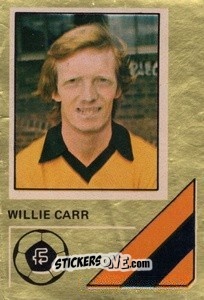 Sticker Willie Carr - Soccer Stars 1978-1979 Golden Collection
 - FKS