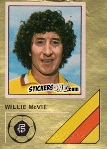 Sticker Willie McVie - Soccer Stars 1978-1979 Golden Collection
 - FKS