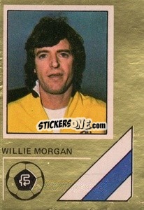Sticker Willie Morgan - Soccer Stars 1978-1979 Golden Collection
 - FKS