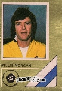 Sticker Willie Morgan - Soccer Stars 1978-1979 Golden Collection
 n. 48 - FKS