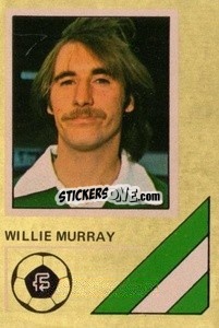 Sticker Willie Murray - Soccer Stars 1978-1979 Golden Collection
 - FKS