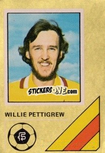 Sticker Willie Pettigrew - Soccer Stars 1978-1979 Golden Collection
 - FKS
