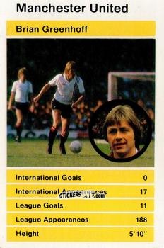 Sticker Brian Greenhoff - British Stars Set 1 1979
 n. 5 - Top Trumps