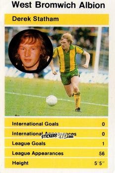Figurina Derek Statham - British Stars Set 1 1979
 n. 12 - Top Trumps