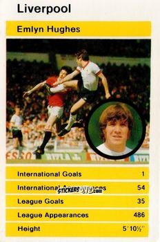 Sticker Emlyn Hughes - British Stars Set 1 1979
 n. 14 - Top Trumps