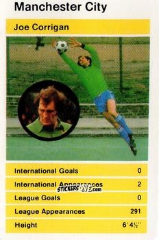 Cromo Joe Corrigan - British Stars Set 1 1979
 n. 15 - Top Trumps
