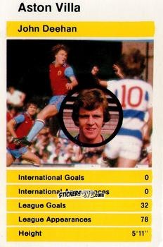 Figurina John Deehan - British Stars Set 1 1979
 n. 17 - Top Trumps