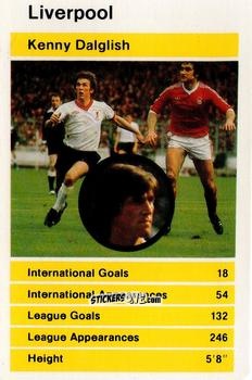 Figurina Kenny Dalglish - British Stars Set 1 1979
 n. 20 - Top Trumps