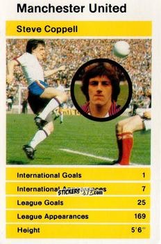 Figurina Steve Coppell - British Stars Set 1 1979
 n. 27 - Top Trumps
