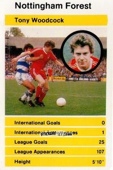 Cromo Tony Woodcock - British Stars Set 1 1979
 n. 29 - Top Trumps