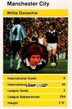 Sticker Willie Donachie - British Stars Set 1 1979
 n. 31 - Top Trumps