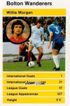 Cromo Willie Morgan - British Stars Set 1 1979
 n. 32 - Top Trumps