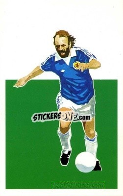 Cromo Archie Gemmill - Sport Silhouettes 1979
 n. 24 - SIGMA
