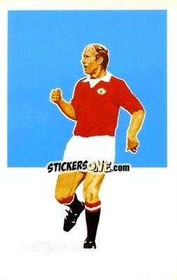 Sticker Bobby Charlton - Sport Silhouettes 1979
 n. 11 - SIGMA
