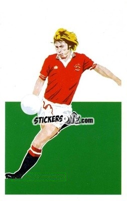 Cromo Brian Greenhoff - Sport Silhouettes 1979
 n. 28 - SIGMA