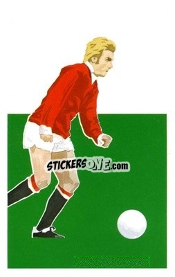 Sticker Denis Law - Sport Silhouettes 1979
 n. 39 - SIGMA