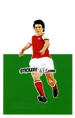 Sticker Frank Stapleton - Sport Silhouettes 1979
 n. 53 - SIGMA