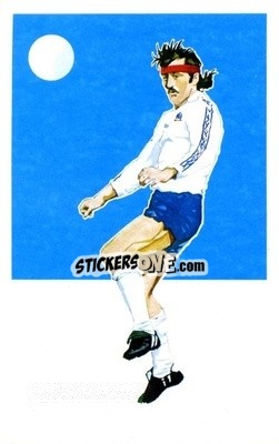Sticker Frank Worthington - Sport Silhouettes 1979
 n. 59 - SIGMA