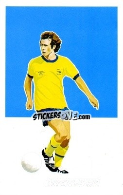 Sticker Liam Brady - Sport Silhouettes 1979
 n. 6 - SIGMA
