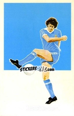 Sticker Mick Channon - Sport Silhouettes 1979
 n. 10 - SIGMA