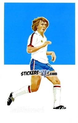 Sticker Peter Barnes - Sport Silhouettes 1979
 n. 3 - SIGMA