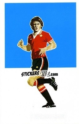 Sticker Steve Coppell - Sport Silhouettes 1979
 - SIGMA
