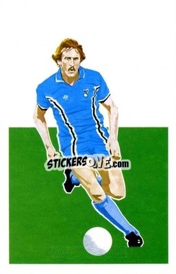 Sticker Tommy Hutchinson  - Sport Silhouettes 1979
 n. 34 - SIGMA