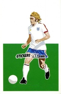 Cromo Tony Currie - Sport Silhouettes 1979
 - SIGMA