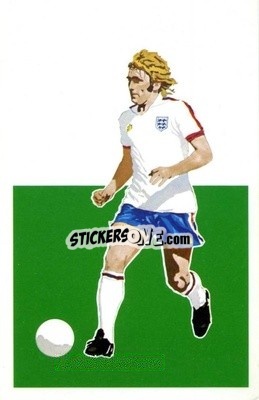Figurina Tony Currie - Sport Silhouettes 1979
 n. 17 - SIGMA