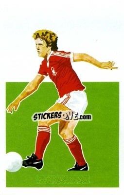 Sticker Tony Woodcock - Sport Silhouettes 1979
 n. 58 - SIGMA
