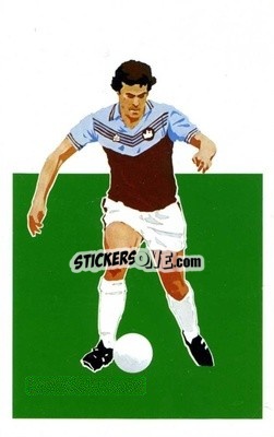 Sticker Trevor Brooking - Sport Silhouettes 1979
 n. 8 - SIGMA