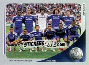 Sticker UEFA Champions League 2011/12 Chelsea FC - UEFA Champions League 2012-2013 n. 4 - Panini