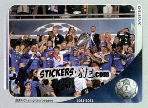 Cromo UEFA Champions League 2011/12 Chelsea FC - UEFA Champions League 2012-2013 - Panini