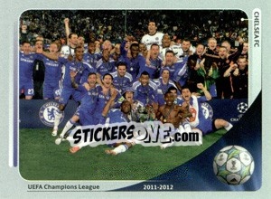 Sticker UEFA Champions League 2011/12 Chelsea FC - UEFA Champions League 2012-2013 - Panini
