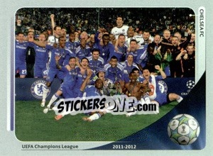 Sticker UEFA Champions League 2011/12 Chelsea FC - UEFA Champions League 2012-2013 n. 7 - Panini