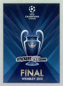 Cromo UEFA Champions League Official Poster - UEFA Champions League 2012-2013 - Panini