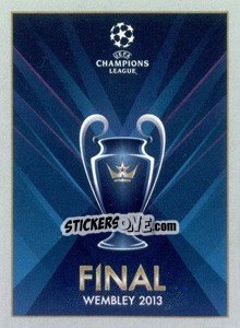 Sticker UEFA Champions League Official Poster - UEFA Champions League 2012-2013 n. 11 - Panini