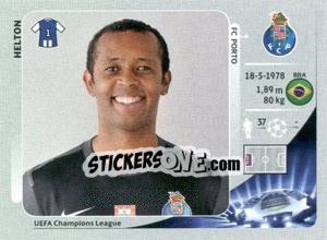 Sticker Helton - UEFA Champions League 2012-2013 n. 13 - Panini