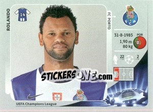 Sticker Rolando - UEFA Champions League 2012-2013 - Panini