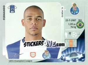 Figurina Fernando - UEFA Champions League 2012-2013 - Panini