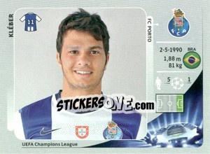 Sticker Kléber - UEFA Champions League 2012-2013 - Panini